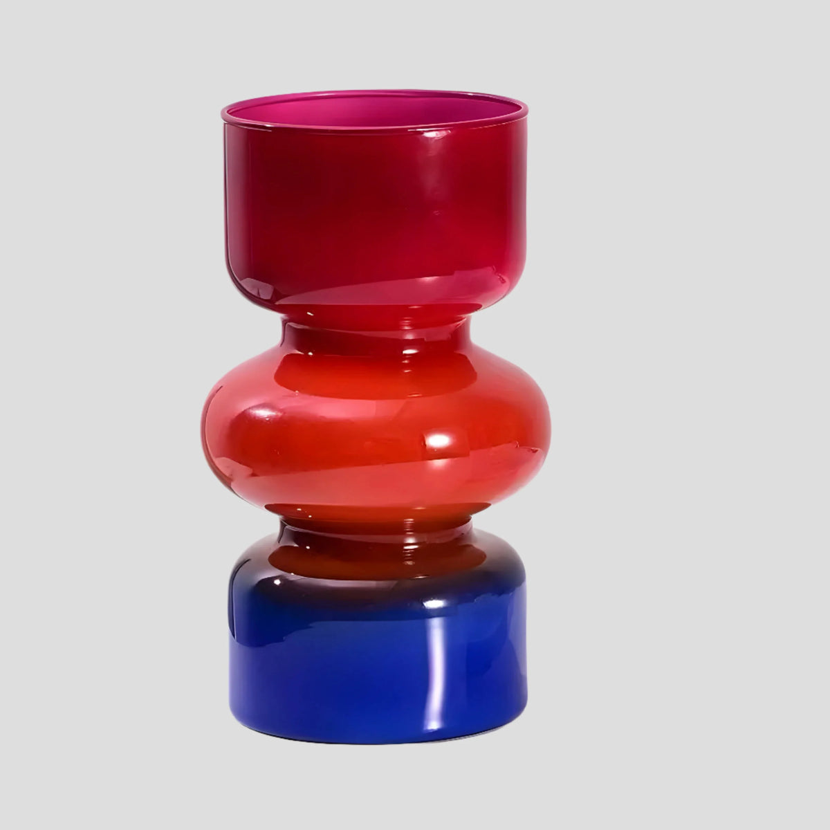 Glass Vase Hydroponic Retro Design 7.1 Inch