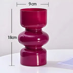 Glass Vase Hydroponic Retro Design 7.1 Inch