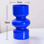 Glass Vase Hydroponic Retro Design 7.1 Inch