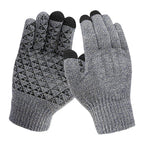 Gloves USB-Heated Touchscreen Fingertips Silicone Grip
