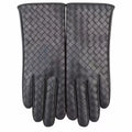 Gloves Woven Leather Soft Lined Textured Grip