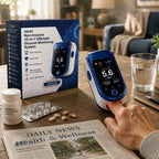 Glucose Monitor Noninvasive Laser Scanning Compact Display