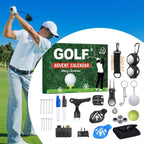 Golf Advent Calendar 24-Day Countdown 24 Accessories