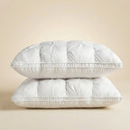 Goose Down Pillow Soft Support Breathable Cotton Cover Machine Washable