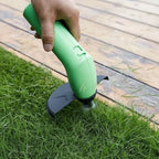 Grass Trimmer Cordless Rechargeable Adjustable Cutting Head Lightweight