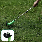 Grass Trimmer Cordless Rechargeable Adjustable Cutting Head Lightweight