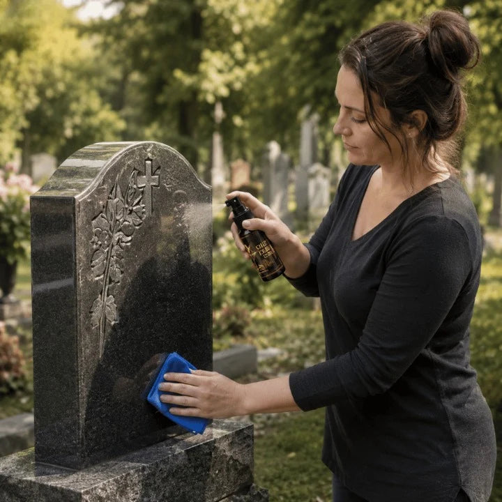 Gravestone Care Spray Invisible Protective Film Granite & Marble