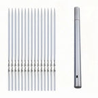 Grill Skewer Set Stainless Steel With Storage Tube