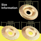Grinding Disc Set Tungsten Carbide Tips