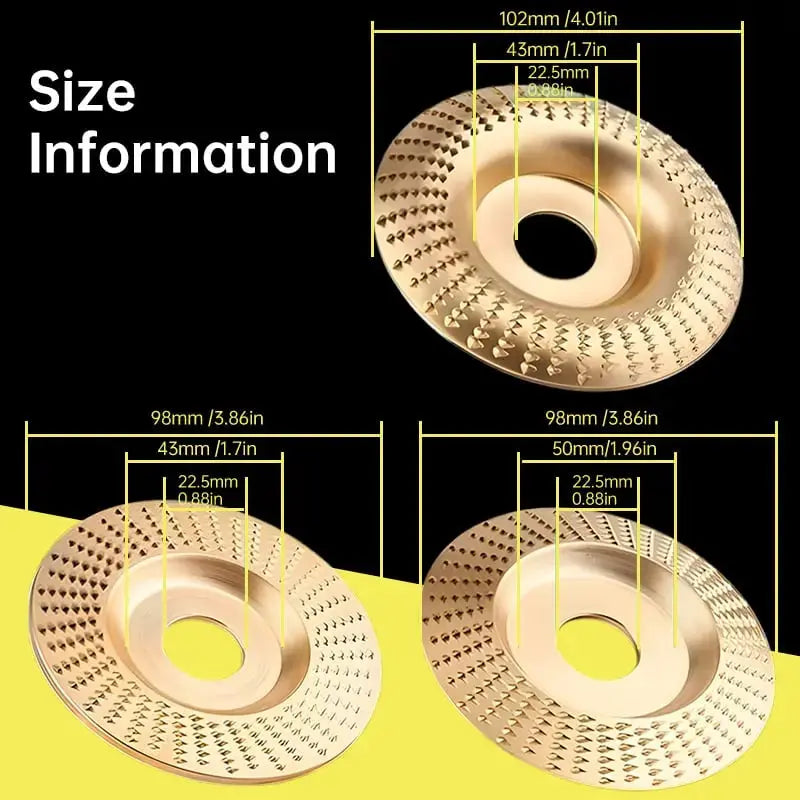 Grinding Disc Set Tungsten Carbide Tips
