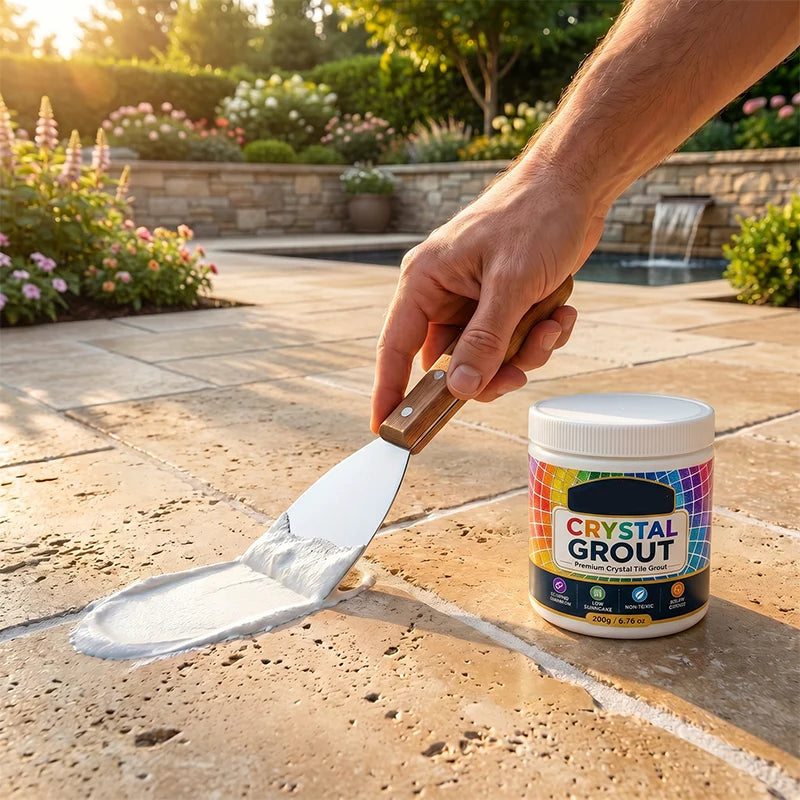 Grout Repair Paste Fast-Drying Waterproof & Mold-Resistant