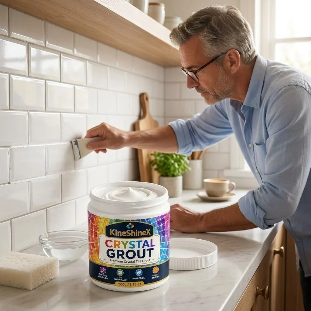Grout Repair Paste Fast-Drying Waterproof & Mold-Resistant