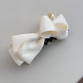 Hair Claw Clip Satin Bow Strong Grip for Thick Hair