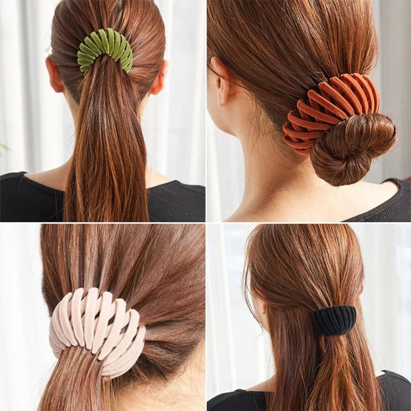 Hair Clip Twist-and-Snap Gentle Hold for Fine Hair