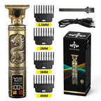 Hair Clipper Carbon Steel Blades Long Battery Life
