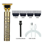 Hair Clipper Carbon Steel Blades Long Battery Life