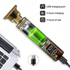 Hair Clipper Carbon Steel Blades Long Battery Life