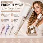 Hair Curler 32mm Wavy Barrel Ceramic-Coated Negative-Ion Technology