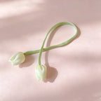 Hair Ribbon Floral Detail Soft Fabric Adjustable
