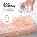 Hair Towel Wrap Velvet Microfiber Quick-Drying Frizz-Reducing