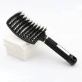 Hairbrush Curved Vent Paddle Boar & Nylon Bristles