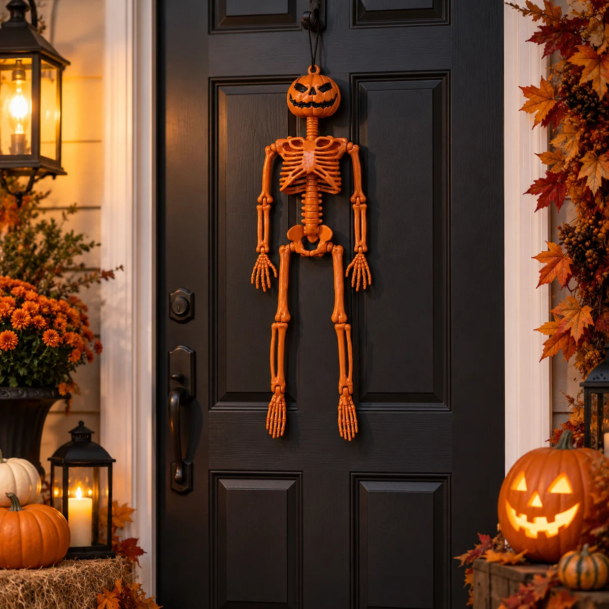 Halloween Skeleton Articulated 40cm Realistic Bone