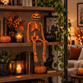 Halloween Skeleton Articulated 40cm Realistic Bone