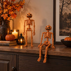 Halloween Skeleton Articulated 40cm Realistic Bone