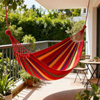Hammock For Two Spacious Cotton Blend
