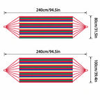 Hammock For Two Spacious Cotton Blend