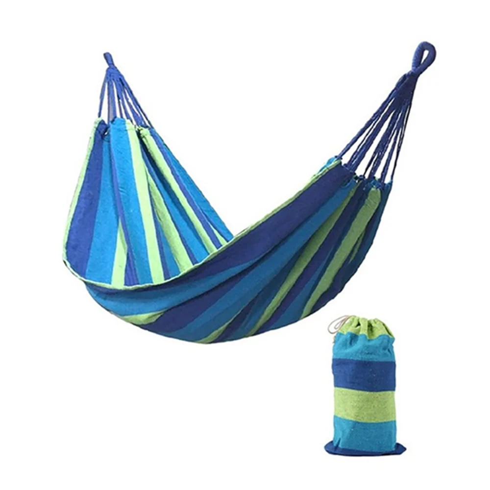 Hammock For Two Spacious Cotton Blend