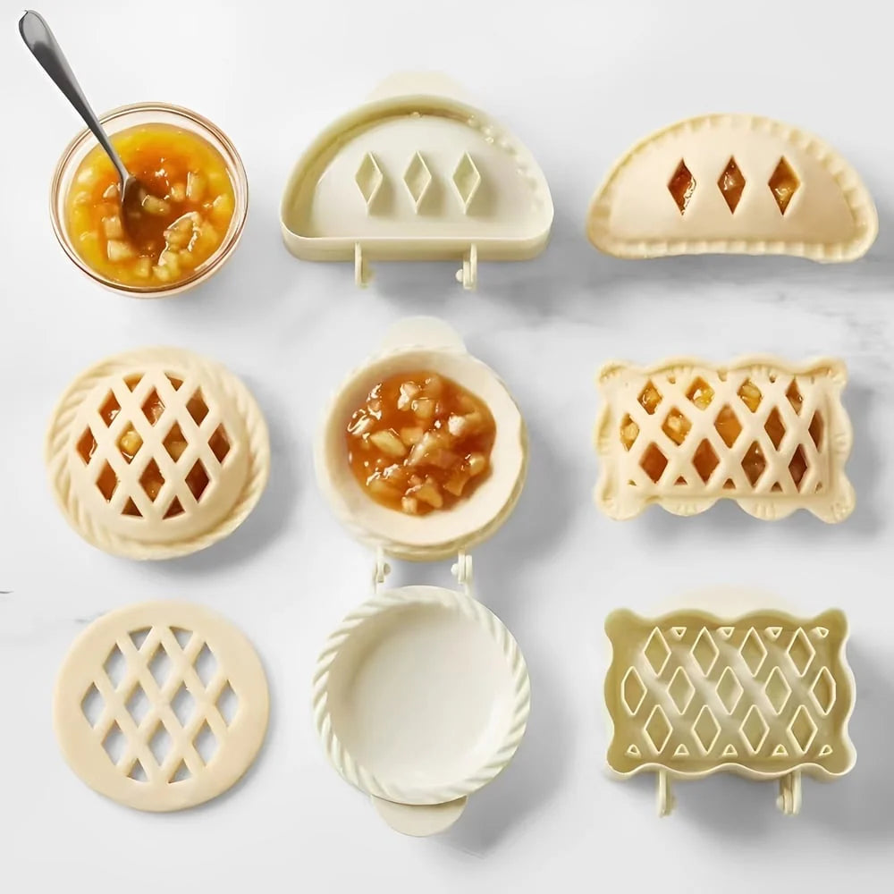 Hand Pie Mold Nonstick ABS Set of 3