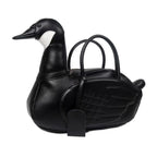 Handbag Duck-Shaped Faux Leather Spacious Interior
