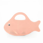 Handbag Fish-Shaped Design Spacious Interior Comfortable Handle