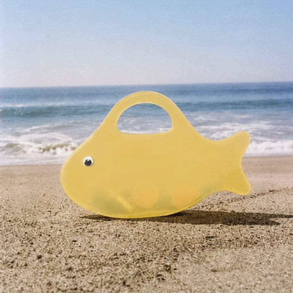 Handbag Fish-Shaped Design Spacious Interior Comfortable Handle