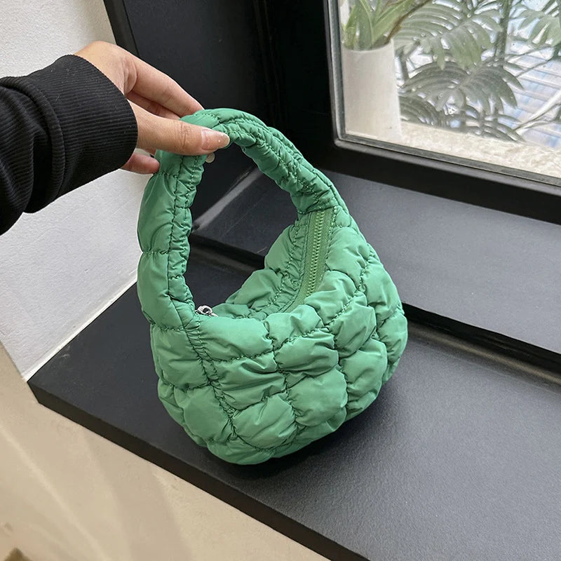 Handbag Quilted Spacious Interior Padded Handles