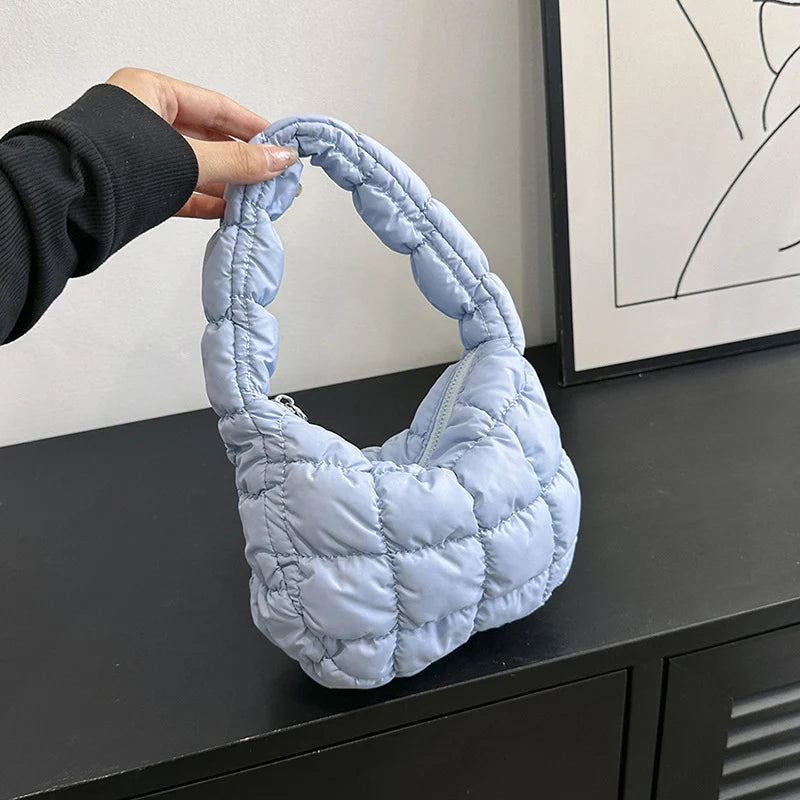Handbag Quilted Spacious Interior Padded Handles