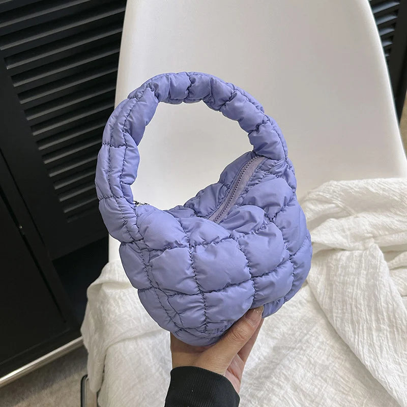 Handbag Quilted Spacious Interior Padded Handles