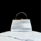 Handbag Sparkling Pleated Evening Style