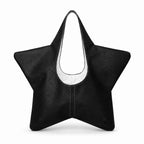 Handbag Star-Shaped Synthetic Leather
