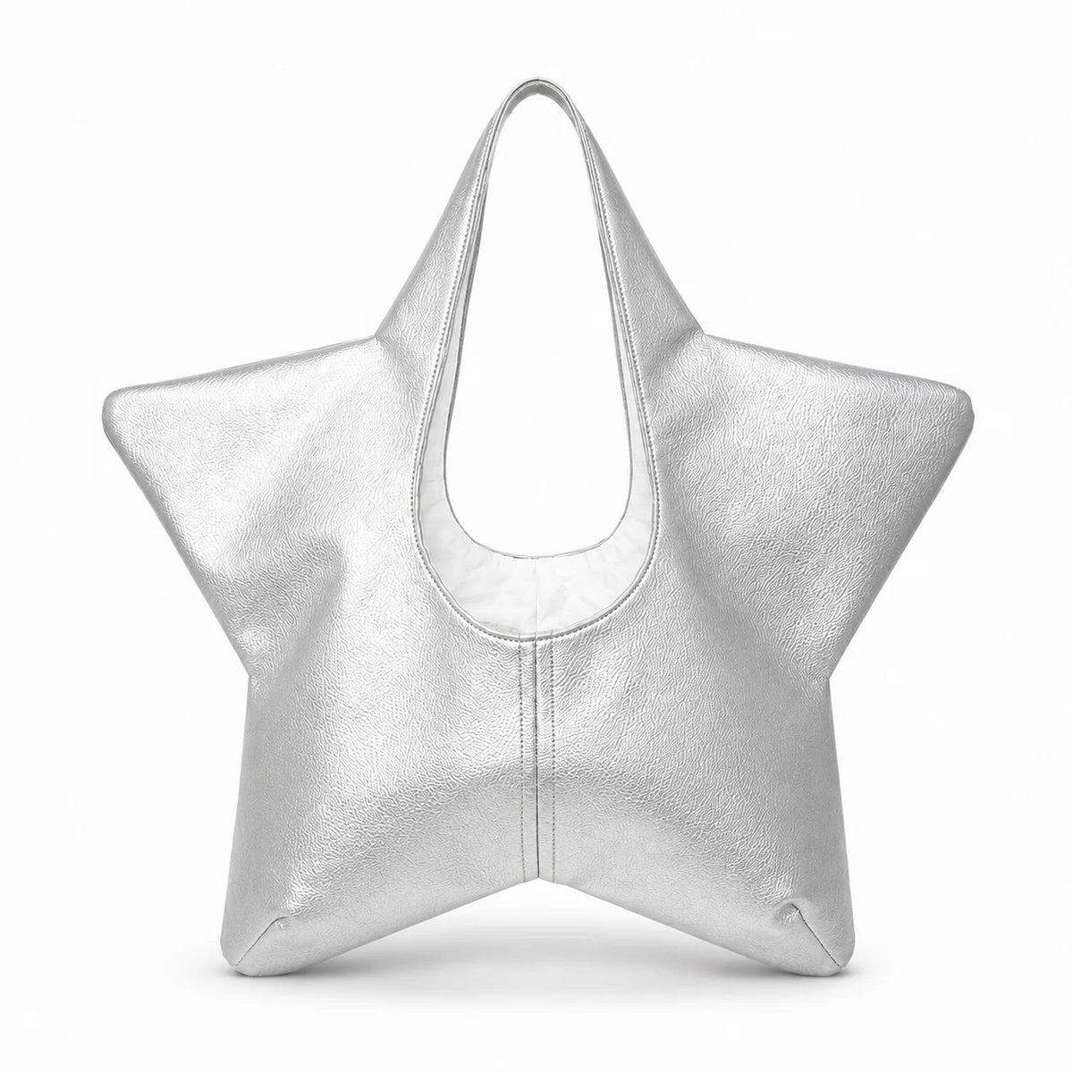 Handbag Star-Shaped Synthetic Leather