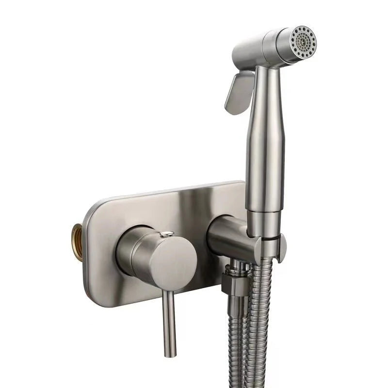 Handheld Bidet Sprayer Hot & Cold Water Stainless Steel