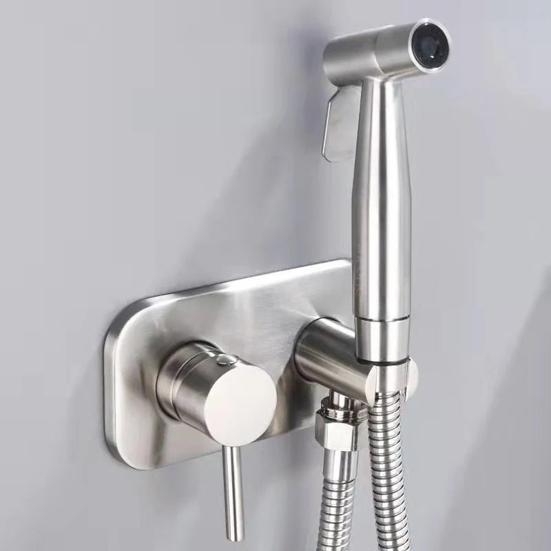 Handheld Bidet Sprayer Hot & Cold Water Stainless Steel