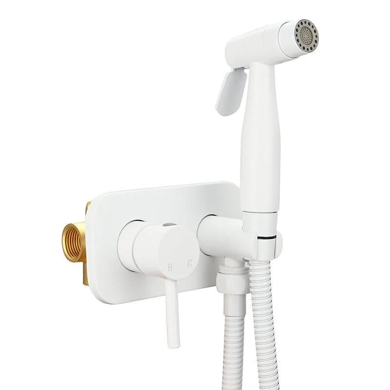 Handheld Bidet Sprayer Hot & Cold Water Stainless Steel