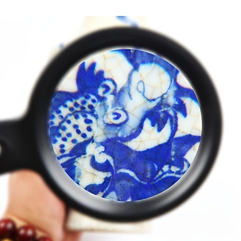 Handheld Magnifier 10x Magnification & LED Light