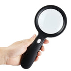 Handheld Magnifier 10x Magnification & LED Light