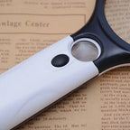 Handheld Magnifying Glass 45x LED Lighting