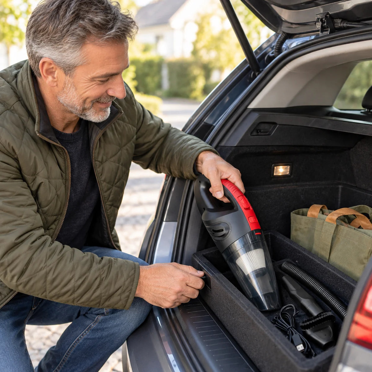 Handheld Vacuum Cordless Powerful Suction Up To 35-Min Runtime