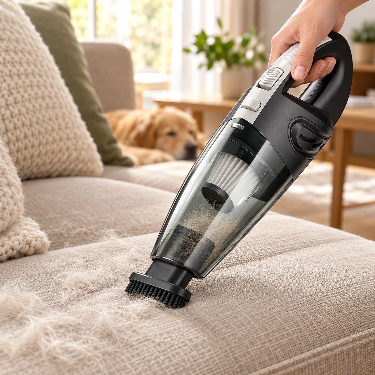 Handheld Vacuum Cordless Powerful Suction Up To 35-Min Runtime