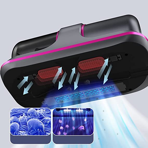 Handheld Vacuum Mite Removal & Stainless Steel HEPA